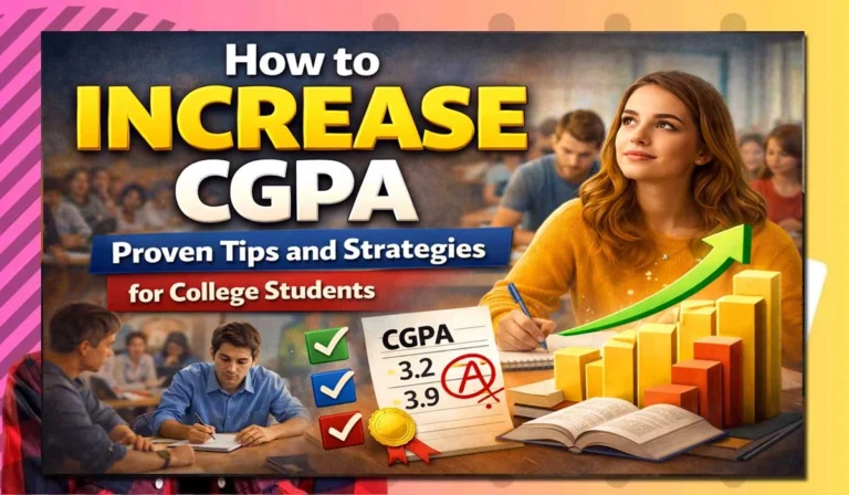 How to Increase CGPA