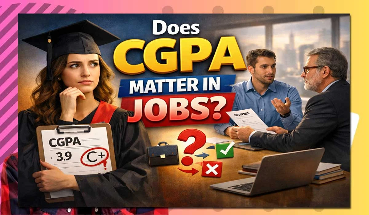 does cgpa matter in job